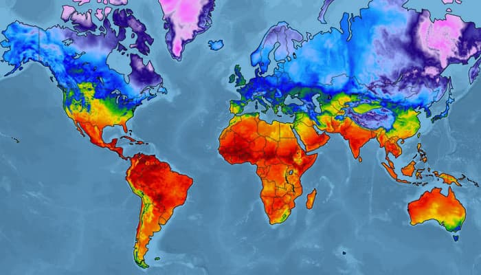 Global Temperature Map